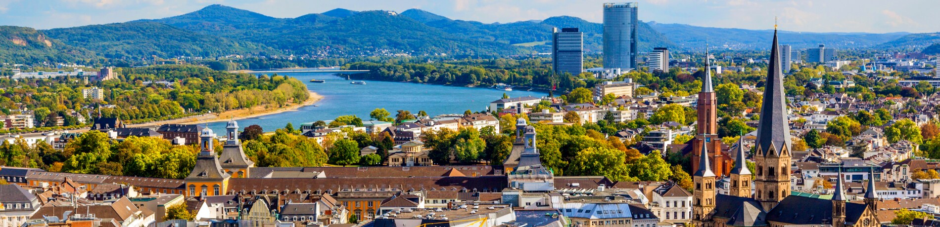Vista su Bonn, Nord reno vestfalia, Germania | Eden Viaggi