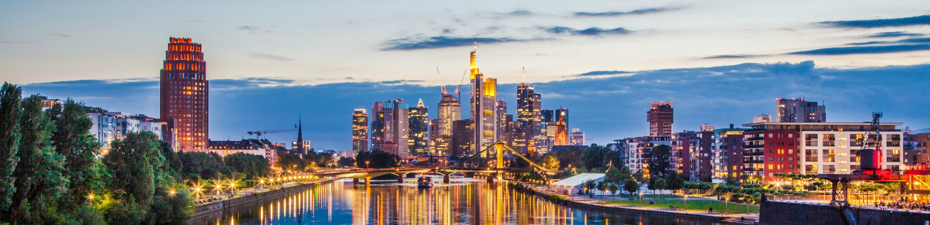 Skyline di Francoforte ,Hessen, Germania | Eden Viaggi