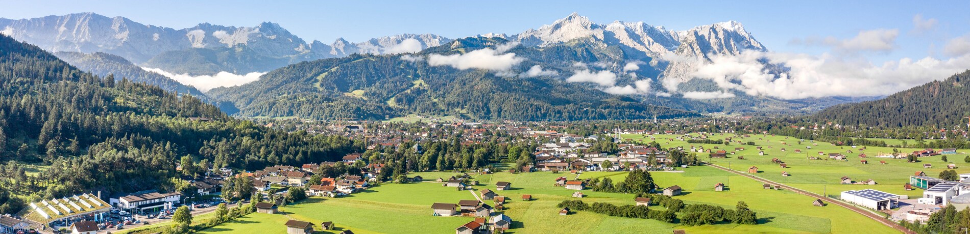 Villaggio di Garmisch partenkirchen, Baviera, Germania | Eden viaggi