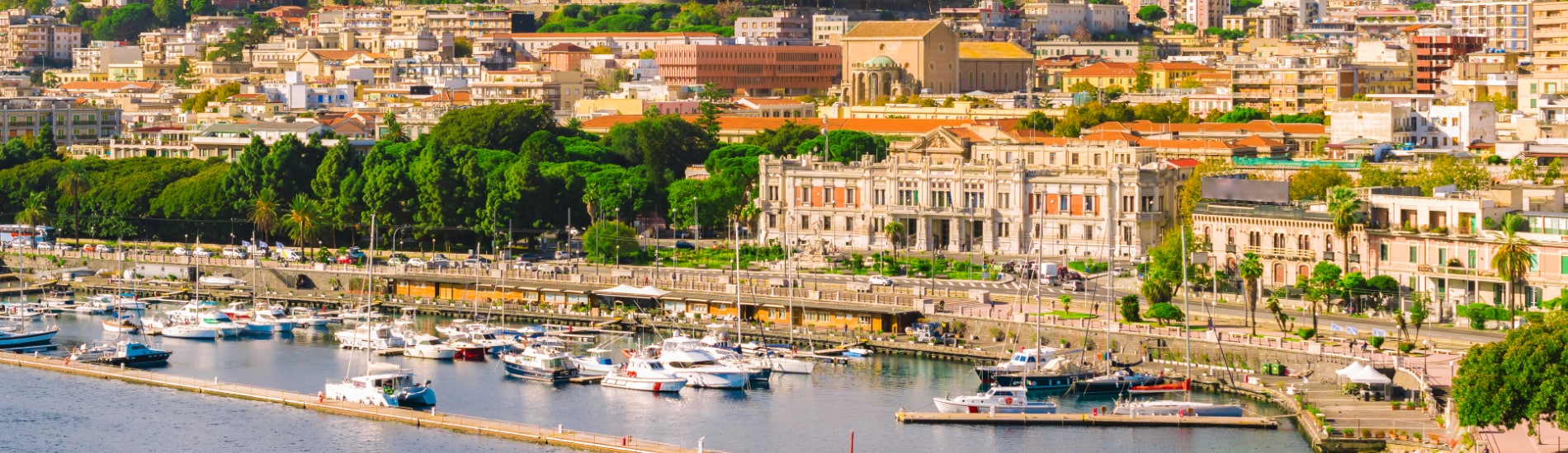 Città portuale di Messina, Sicilia Orientale