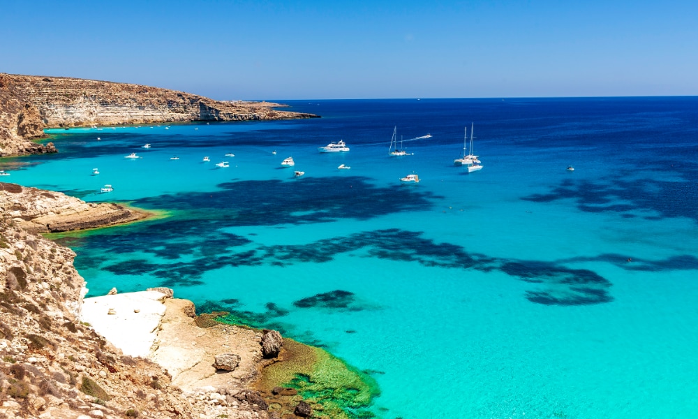 Spiaggia la Tabaccara, Lampedusa  Sicilia | Eden Viaggi