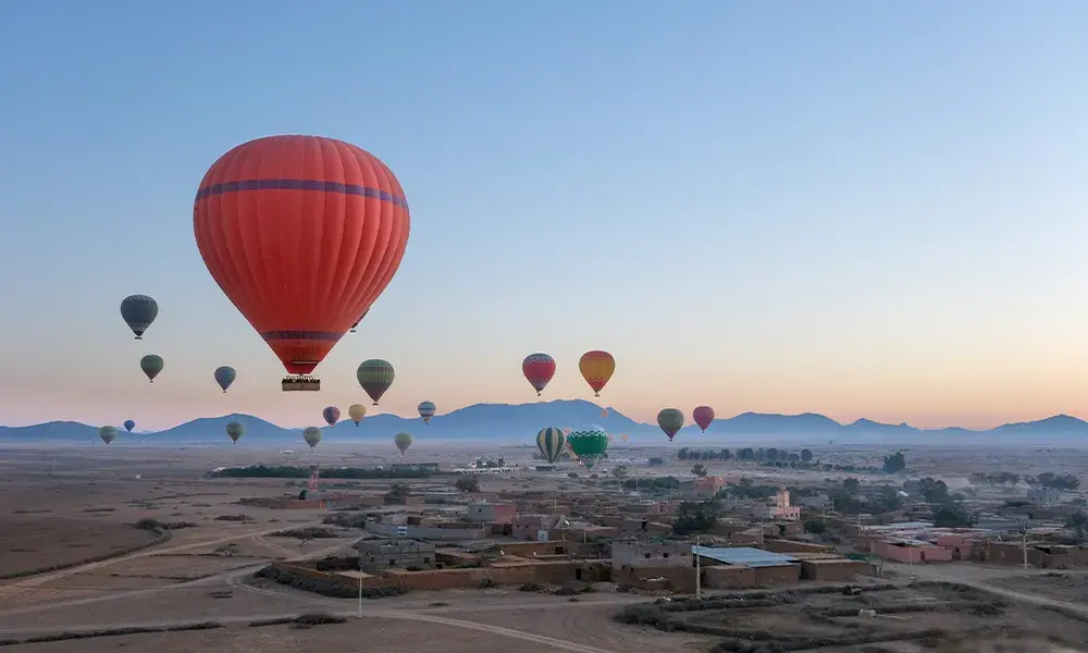 Volo in mongolfiera su Marrakech, Marocco | Eden Viaggi