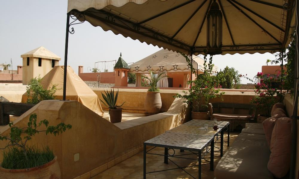 Vista Marrakech dal riad, Marocco | Eden Viaggi